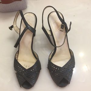 Vintage Genuine Leather Uppers Heels